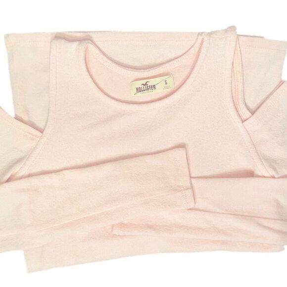 Hollister Cold Shoulder Sweater (S) - Pink NWOT - Picture 8 of 10